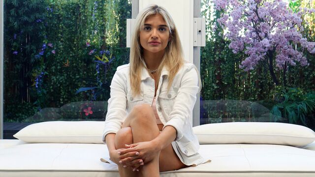 Aphrodisierende Carter in Glatte Haare Sexstreifen