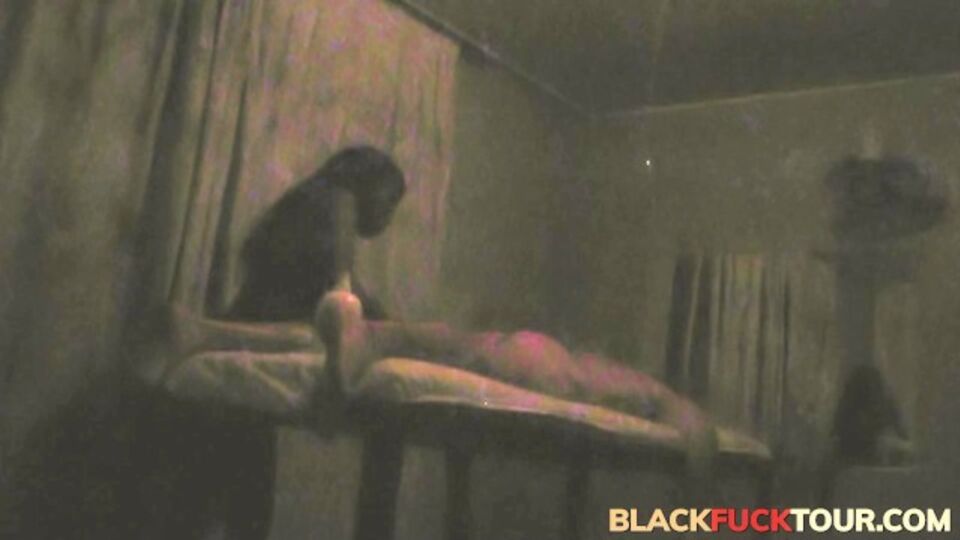 Black Fuck Tour featuring nympho's interracial couple video