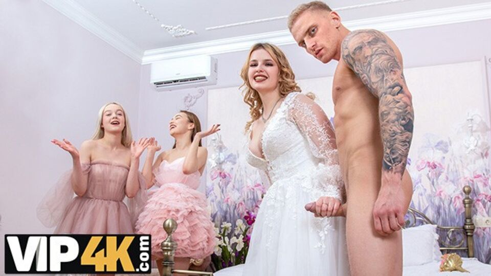 Bride 4K apresenta hd safado da Elis Benson e Eva Barbie