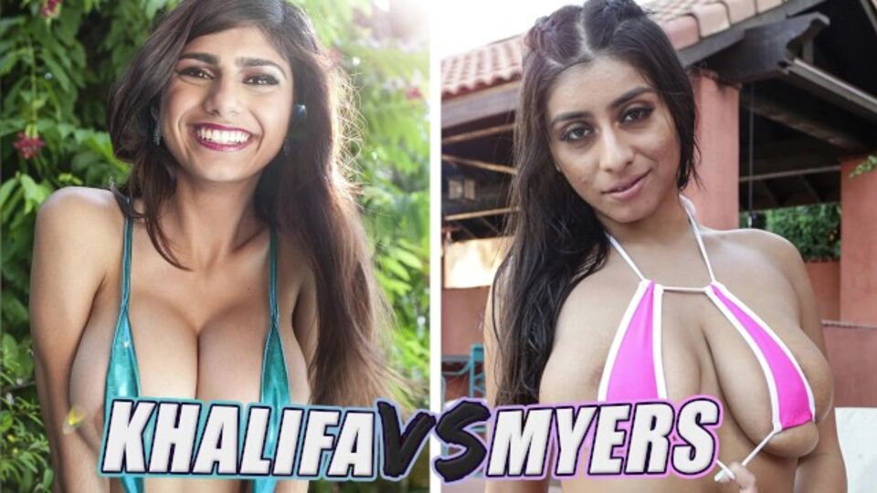 Unbeschreibliche Mia Khalifa und Violet Myers - Muslim Fickfilm - Mia Khalifa