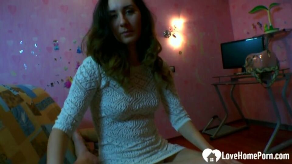 Hausgemacht Sexstreifen mit eleganter Lady von Love Home Porn