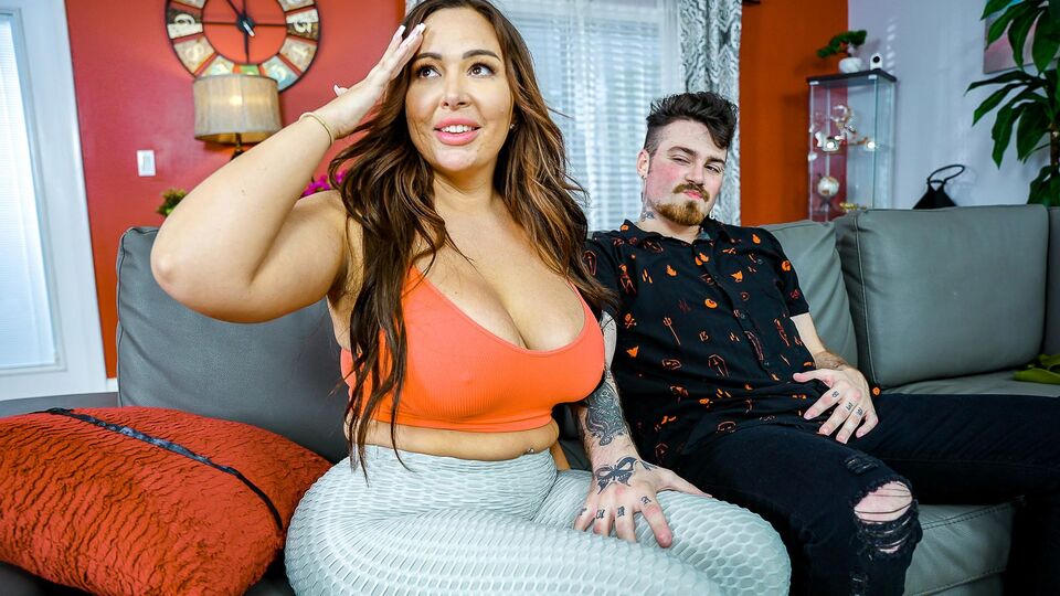 Lissome Callie Brooks and Victor Ray - big tits porn - MYLF Features