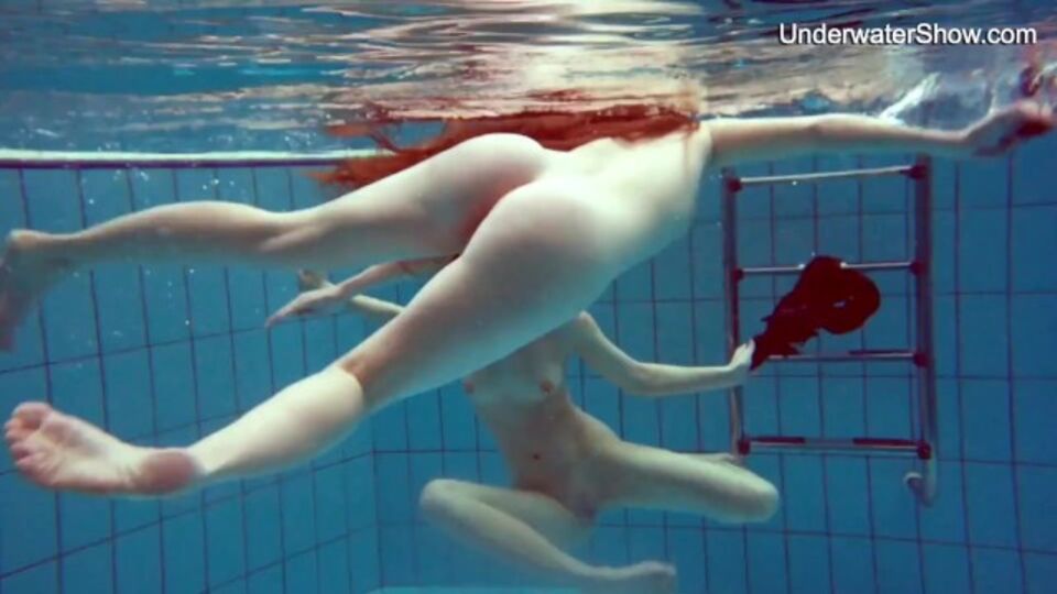 Underwater Show featuring madam's swimming pool sex