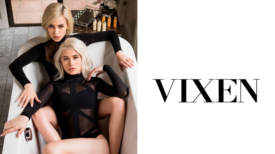 Vixen apresenta adolescente delícia da Jessie Saint e Kiara Cole