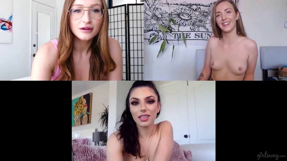 Sesso masturbazione con selvaggia Karla Kush e Darcie Dolce di Squirting Lesbian