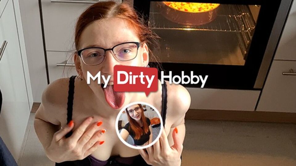 घर में बनाई गई चित्र mydirtyhobby से प्यारी हरिताश्म के साथ