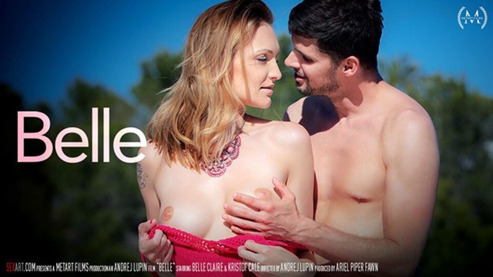 Belle Claire e Kristof Cale in azione romantico di Sex Art