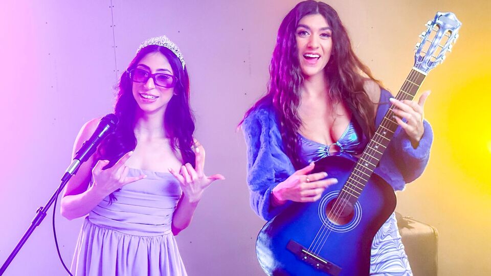 Harmonious Aubry Babcock and Sona Bella at skinny movie