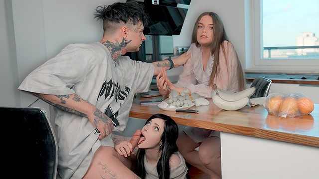 Pinkloving का त्रिगुट अश्लील