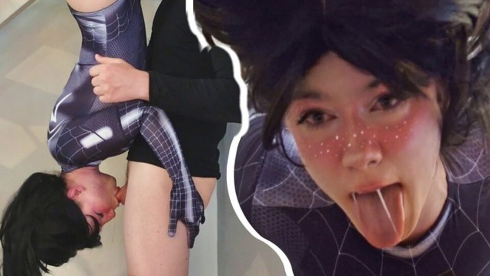 Blowjob cum in mouth sex with superb Meskki from Verified Amateurs