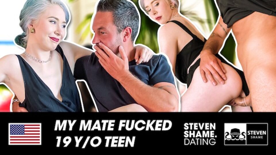 Jessii Van Riva und Steven in Natürliche Titten Fickfilm von Steven Shame