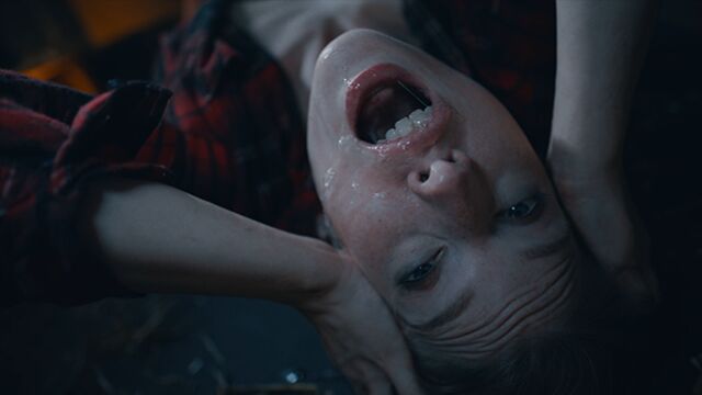 Oscenità capelli rossi con Octavia