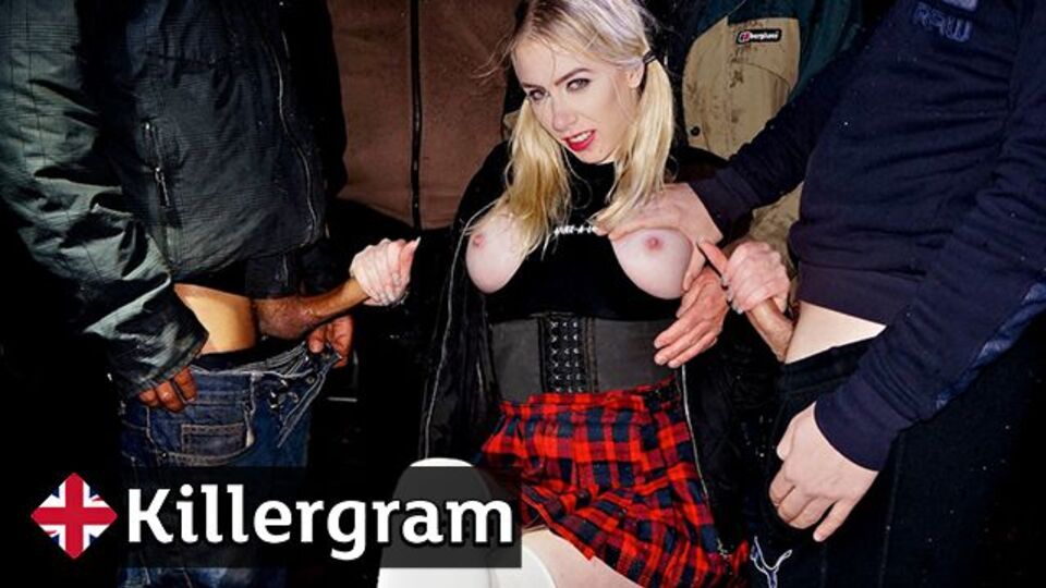 Sneaky Grace Harper's public movie