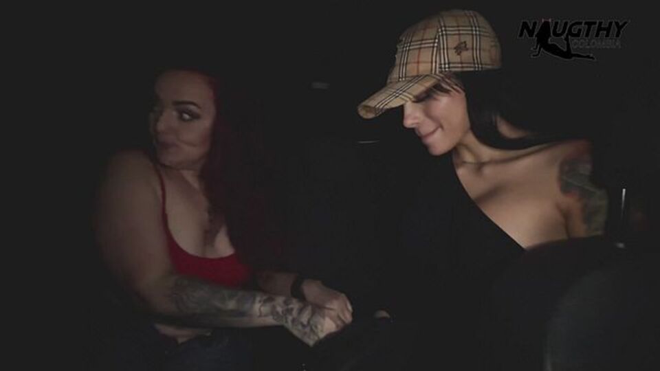 Side piece's big tits movie by Naughty Colombia