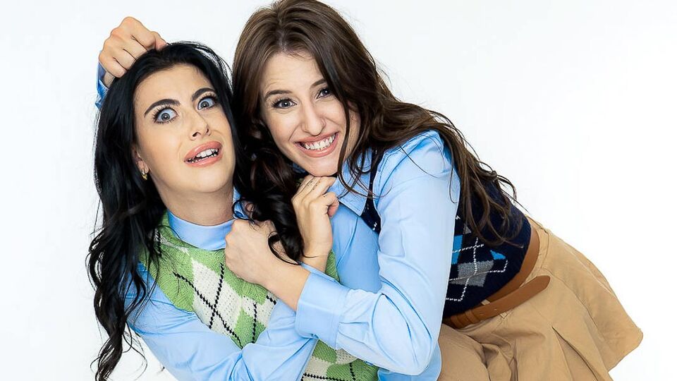 Watch prurient Shay Sights and Aubree Valentine's clip