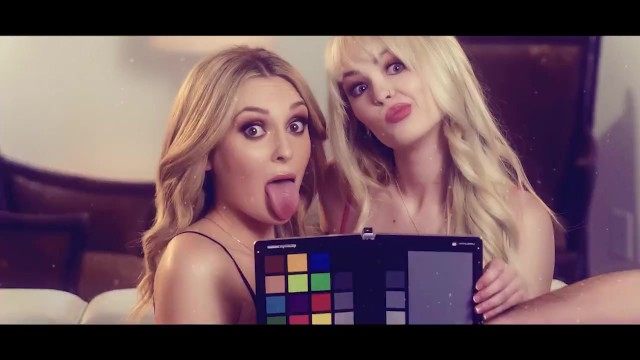 Lilly Bell und Charlotte Sins in Pornostar Sex von Cherry Pimps