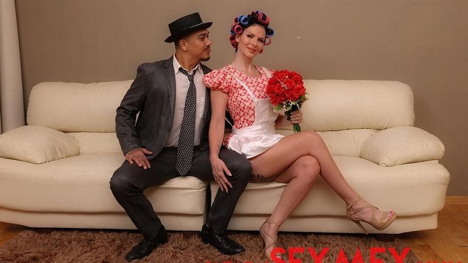 Playful Mica Spengler's blowjob movie