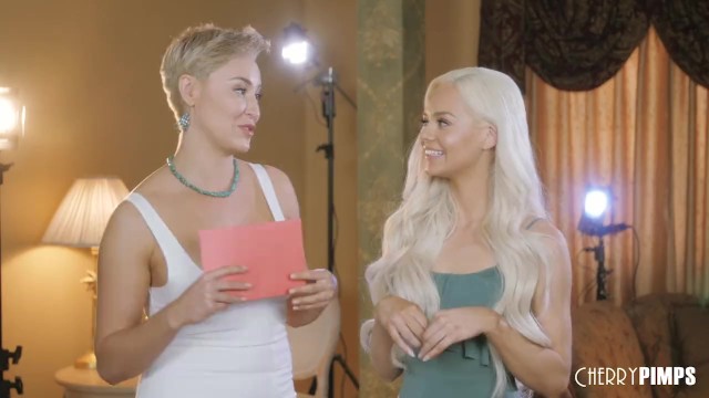 Elsa Jean in riprese pornodiva di Cherry Pimps