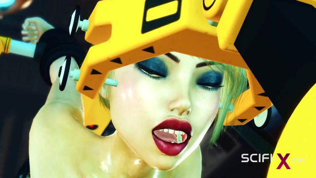 Doncella en xxx de anal de Scifi-X