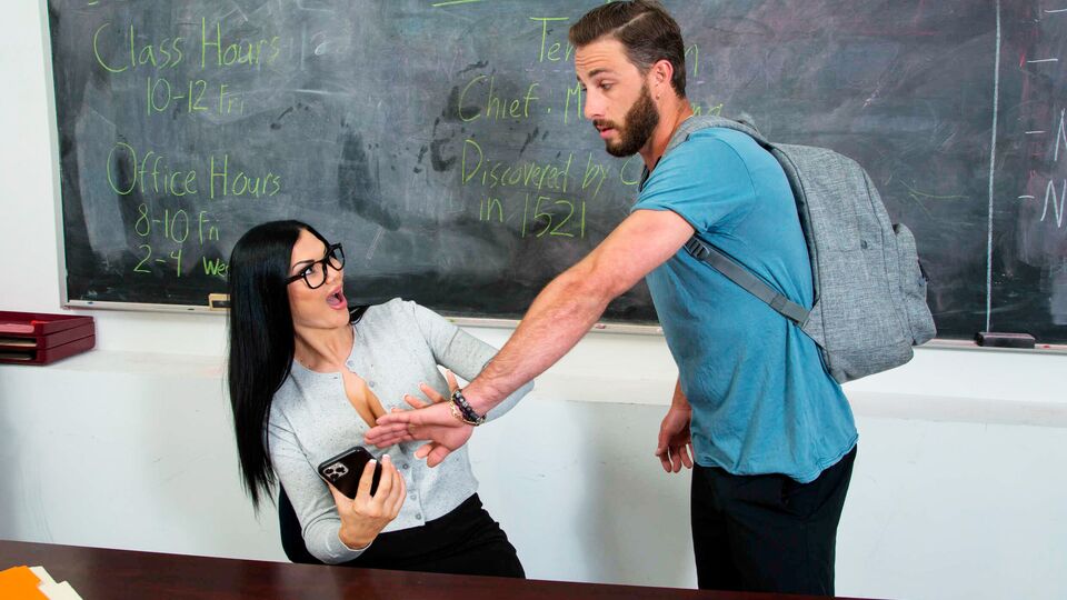 Wohlproportionierte Jasmine Jae - Strümpfe Sex - My First Sex Teacher